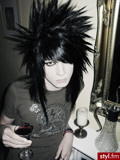 EMO Alternatywne Średnie Fryzury