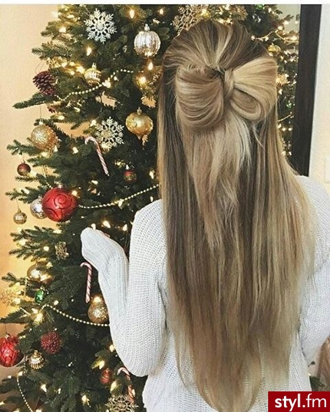 Blond Upięcie Proste Na co dzień Długie Fryzury