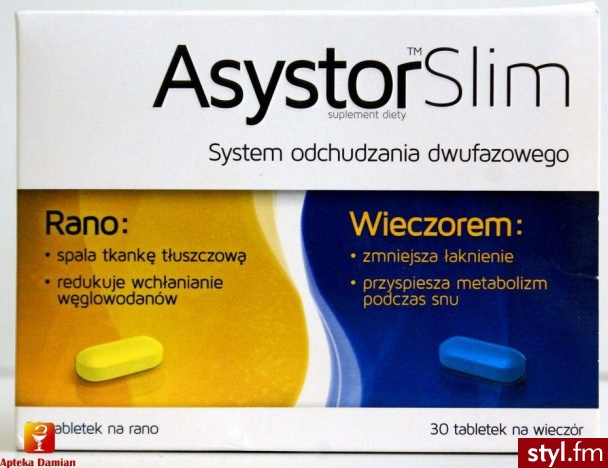 Aflofarm Asystor Slim X 60 Tbl - Bransoletki Biżuteria Moda