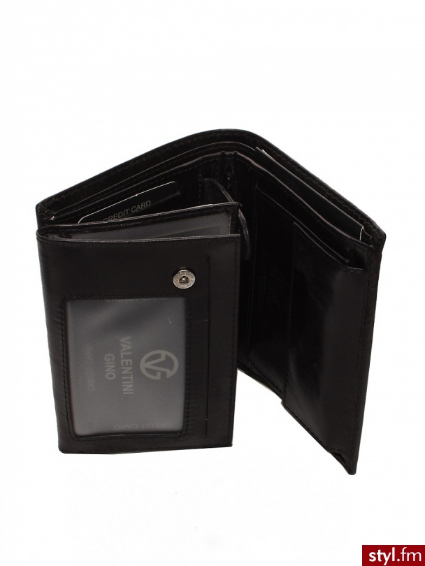 Heppin Portfel 786-475 Black - Portfele i etui Dodatki Moda