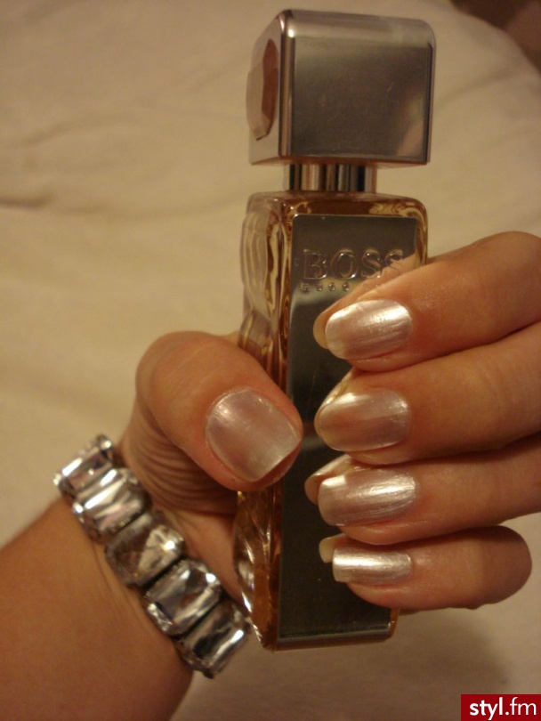 my silver nails <3 - Naturalne Paznokcie