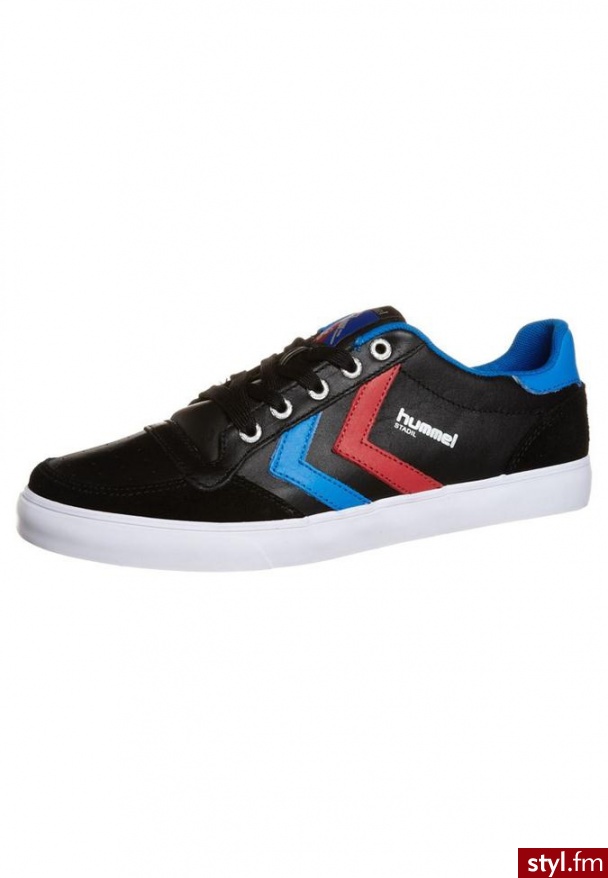 Hummel STADIL LOW Tenisówki i Trampki czarny Skate Czarny - Pozostałe Buty Moda