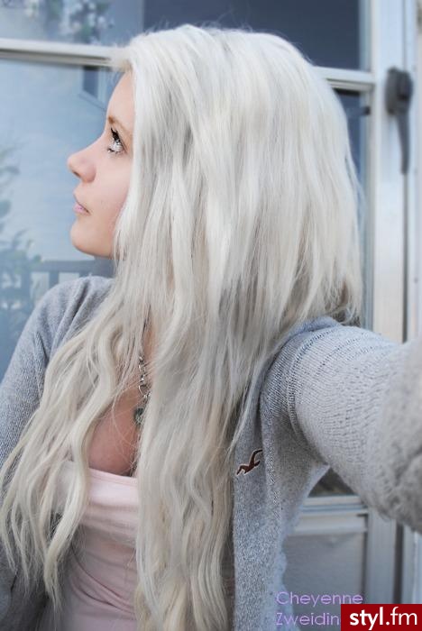 Blond Rozpuszczone Proste Na co dzień Długie Fryzury