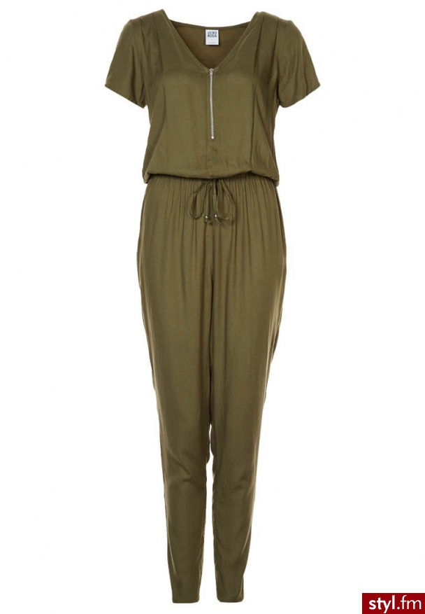 Vero Moda FAITH Kombinezon oliwka (10099221) - Pozostałe Spodnie Moda