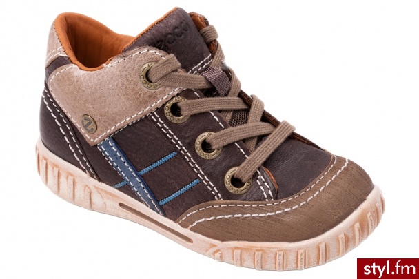 ECCO Mimic Navajo Brown 750021 Półbuty - Półbuty Buty Moda