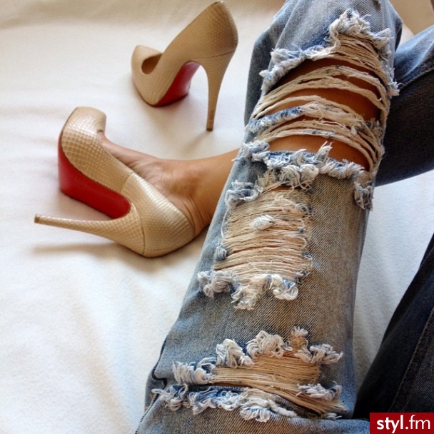 Jeansy Spodnie Moda
