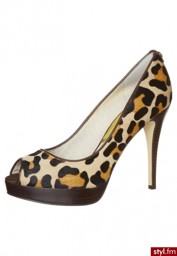 MICHAEL Michael Kors Szpilki Peep Toe biały (40T3YOHP1H) - Szpilki Buty Moda
