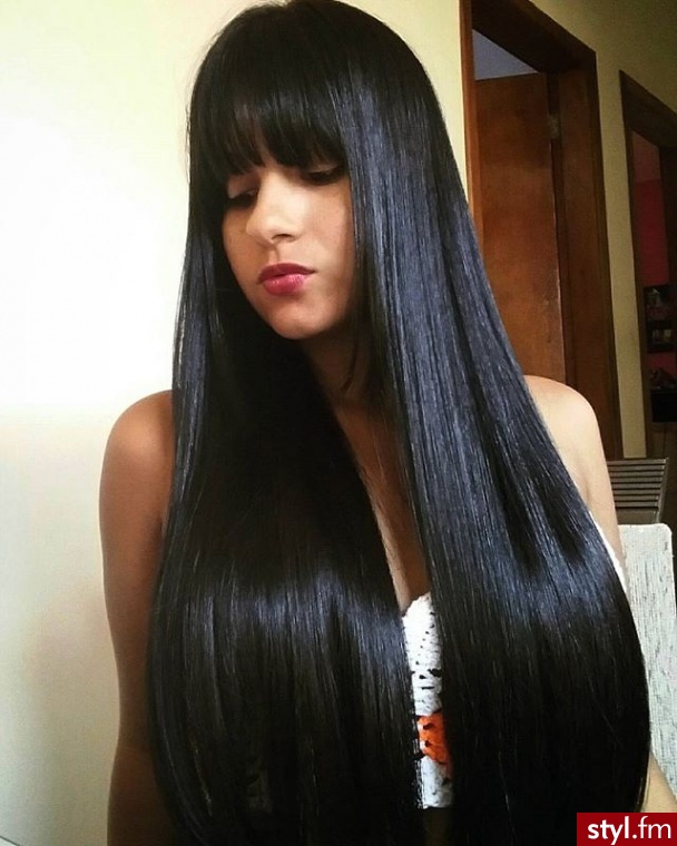 Cut Bangs - Alternatywne Długie Fryzury