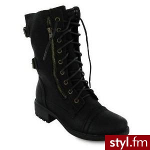 New Ladies Military Army Combat Worker Boots Sizes 3-8: Amaz... - Polyvore. Pobrano ze strony: http://www.polyvore.com/new_ladies_military_army_combat/thing?id=23186904 - Pozostałe Buty Moda