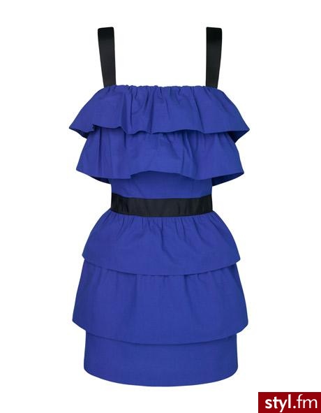 Flounce dress. Pobrano ze strony: http://www.stradivarius.com/en/collection/dresses/detalle/1895_flounce-dress - Misz-masz