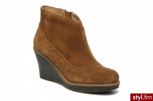 Scholl PÓŁBUTY I BOTKI ALTHAS BY 58044marron - Botki Buty Moda