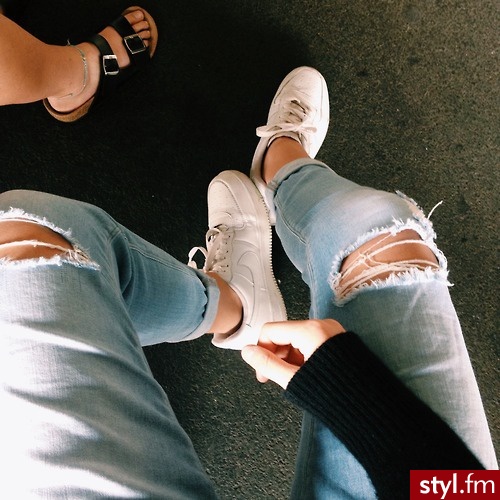 Jeansy Spodnie Moda