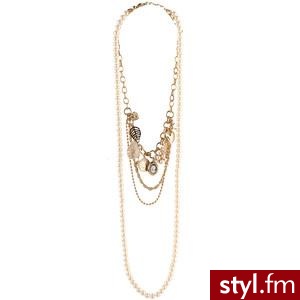 Cameo Faux Pearl Necklace - Polyvore. Pobrano ze strony: http://www.polyvore.com/cameo_faux_pearl_necklace/thing?id=12200982 - Pozostałe Dodatki Moda