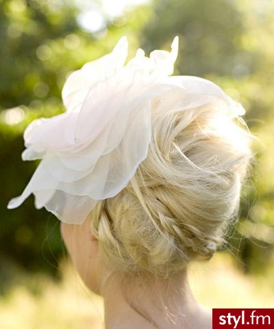 Blond Upięcie Proste Ślubne Długie Fryzury
