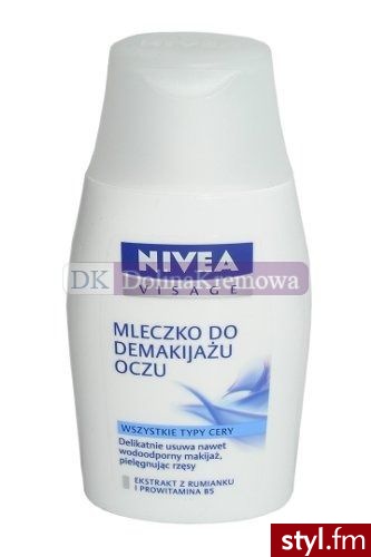 NIVEA Visage - Mleczko do demakijażu oczu i ust do makijażu wodoodpornego 125 ml - Emu Buty Moda