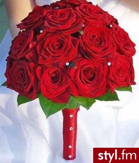 Bukiety ślubne Ślub Moda