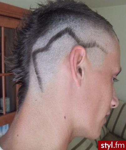 Punk Rock Alternatywne Średnie Fryzury