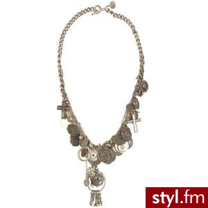 Rula Short Necklace - All Saints - Polyvore. Pobrano ze strony: http://www.polyvore.com/rula_short_necklace/thing?id=17821587 - Pozostałe Dodatki Moda