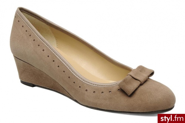 Valensi Balerinki Vivine (Brązowy) - Balerinki Buty Moda
