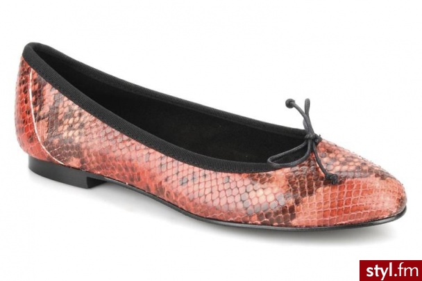 Eden BALERINKI KAWI BY EDEN (Czerwony) - Balerinki Buty Moda