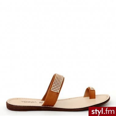 Venezia KLAPKI JAPONKI SSF64 VIT CUO - Klapki Buty Moda