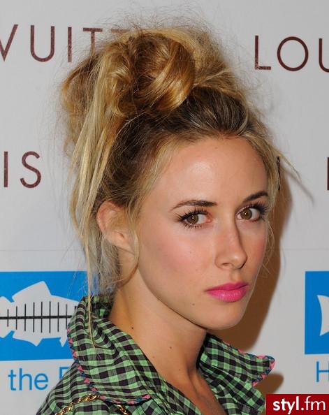 Gillian Zinser - Blond Upięcie Proste Na co dzień Długie Fryzury