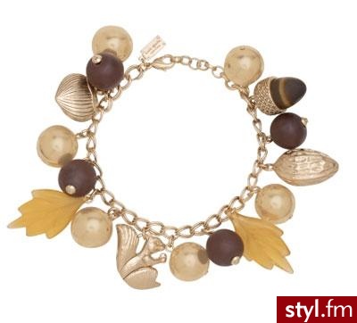Bardzo jesienna bransoletka od Kate Spade ;) Cena: $175. - Pozostałe Dodatki Moda