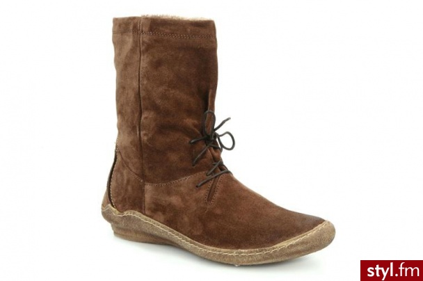 Khrio PÓŁBUTY I BOTKI LOVU BY KHRIO (Brązowy) - Botki Buty Moda