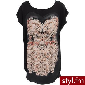 Hermione de Paula Tunic with floral print - Polyvore. Pobrano ze strony: http://www.polyvore.com/hermione_de_paula_tunic_with/thing?id=14424562#1273409745051 - Pozostałe Ciuchy Moda