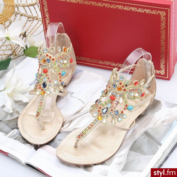 Sandały Buty Moda