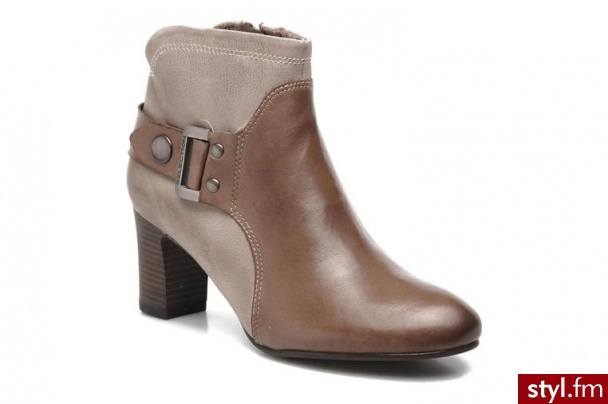 S.Oliver PÓŁBUTY I BOTKI DELPHINA BY S.OLIVER (Brązowy) - Botki Buty Moda