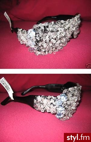 okulary - Nakrycia głowy Dodatki Moda