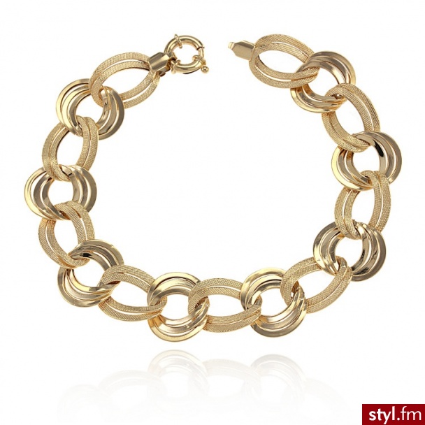 Dandelio złota Bransoletka KCK-BRA-007 - Bransoletki Biżuteria Moda