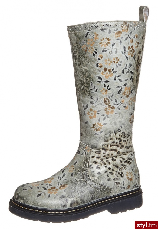 fullstop. Kozaki szary (CH-2413) - Kalosze Buty Moda