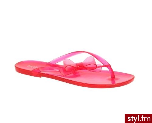 gumowe sandałki idealne na plaże bądź basen - Pozostałe Buty Moda