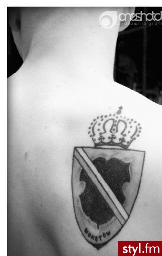 Żary. Tatuaz Żarego(JLB) Herb Mokotowa - Tatuaże