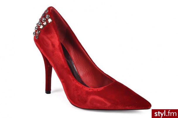 Guess CZÓŁENKA CEPITAL BY GUESS (Czerwony) - Czółenka Buty Moda