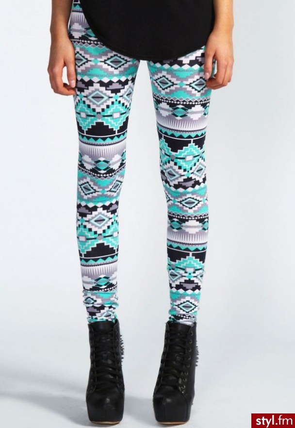 Leginsy Spodnie Moda