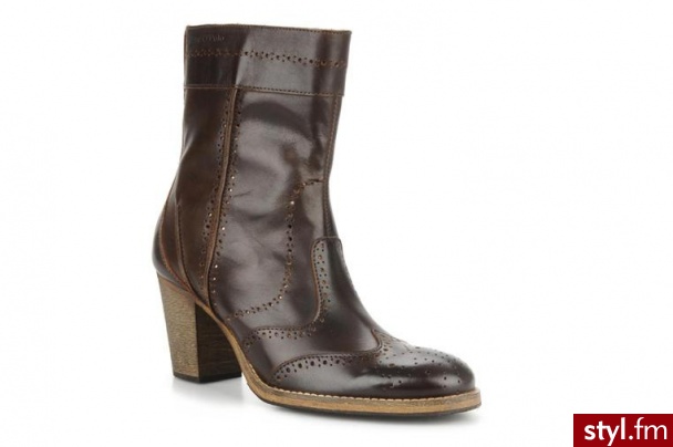 Marc O’Polo PÓŁBUTY I BOTKI MALAYA BY MARC O’POLO (Brązowy) - Botki Buty Moda