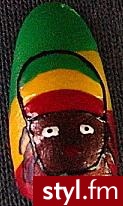 Rasta :] - Paznokcie