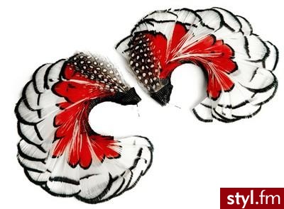 kolczyki - Pozostałe Dodatki Moda