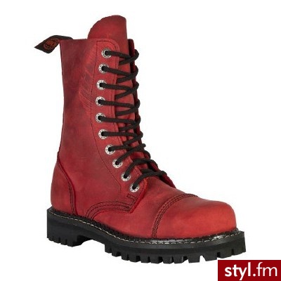 KMM CRAZY RED - Glany Buty Moda
