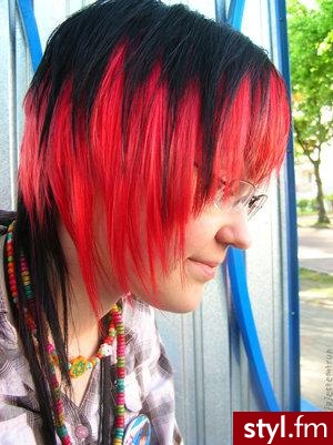 Średnie Fryzury