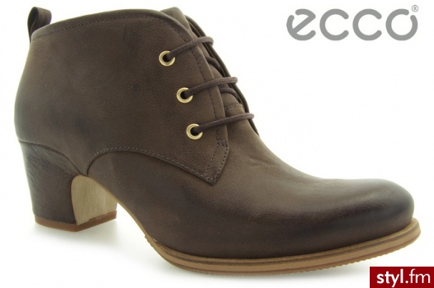 Ecco BOTKI LIEGE SEPIA - Botki Buty Moda