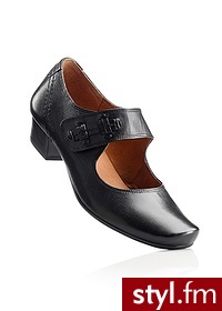 Bonprix Czółenka skórzane 956207_23053 - Czółenka Buty Moda