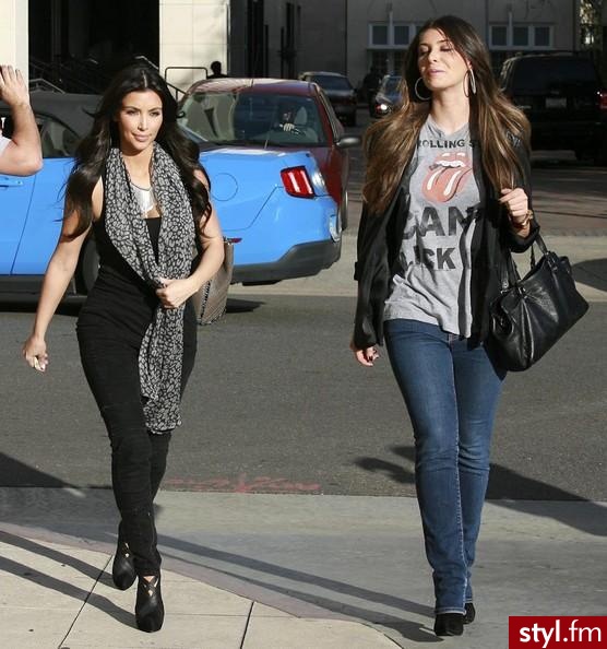 Kim Kardashian And Brittny Gastineau - Moda uliczna Inne Moda