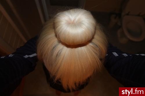 Blond Kok Proste Na co dzień Długie Fryzury