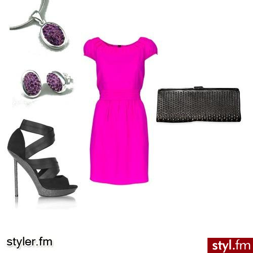 Trochę rózu i czerni ;d. Sylwestrowo - Styler