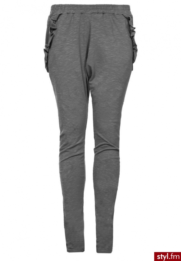 Soft Gallery LUCY Legginsy szary - Leginsy Spodnie Moda