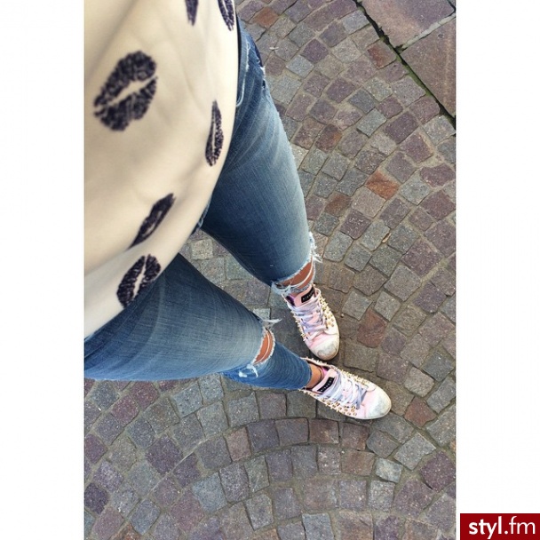 Jeansy Spodnie Moda